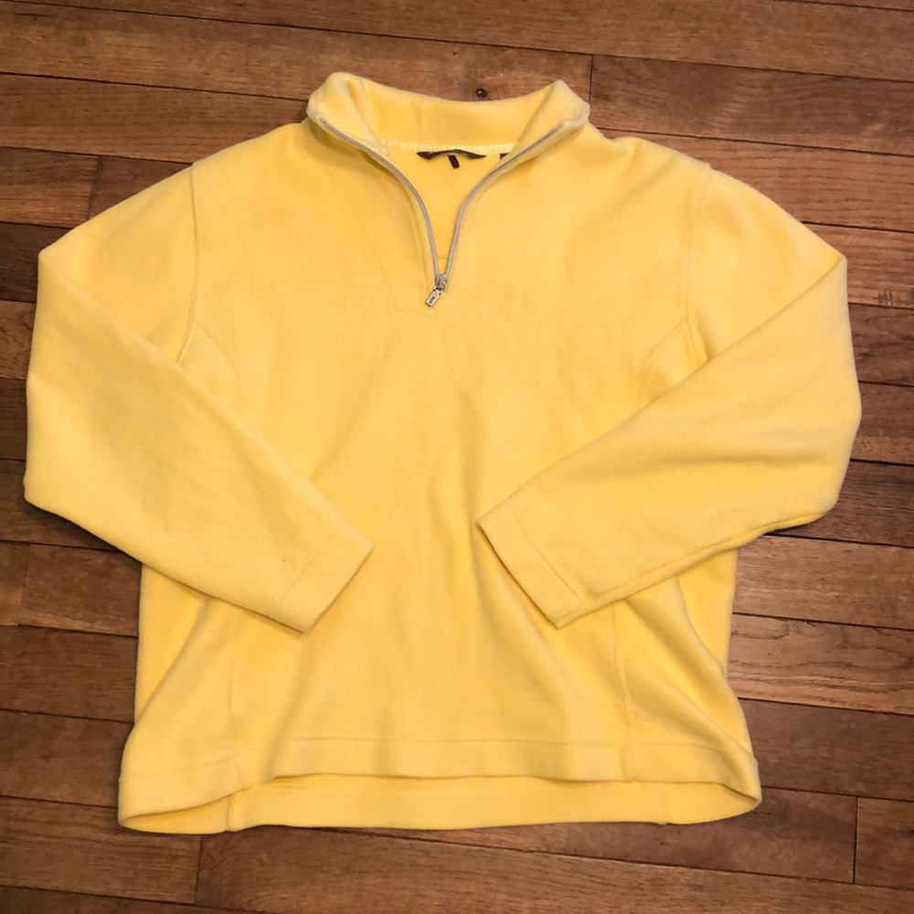 Tommy Bahama Yellow Quarter Zip
